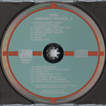 Abba-Greatest Hits Vol. 2