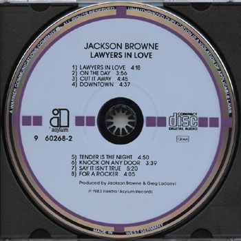 Jackson Browne-Lawyers In Love