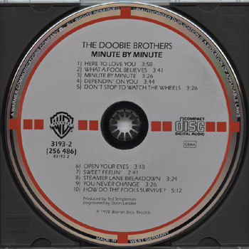 The Doobie Brothers-Minute By Minute