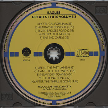 Eagles-Greatest Hits Volume 2