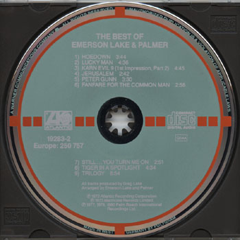 Emerson, Lake & Palmer-The Best Of Emerson, Lake & Palmer