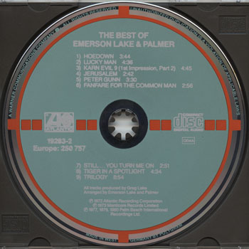 Emerson, Lake & Palmer-The Best Of Emerson, Lake & Palmer