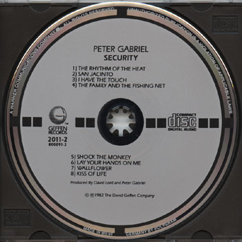 Peter Gabriel-Security