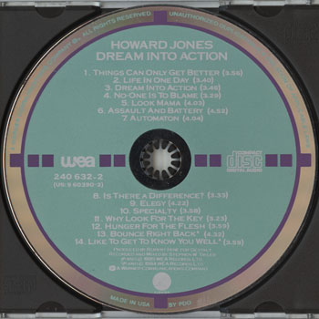 Howard Jones-Dream Into Action