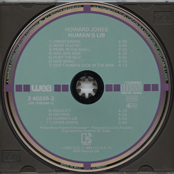 Howard Jones-Human's Lib