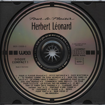 Herbert Léonard-Pour Le Plaisir (32 Succès Double Compact)