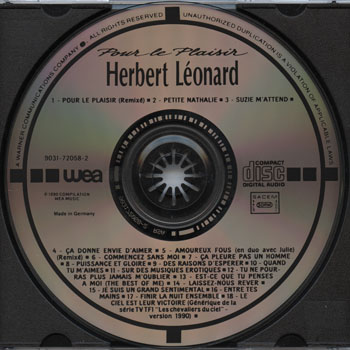Herbert Léonard-Pour Le Plaisir (18 Succès Longue Durée)