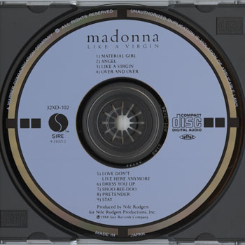 Madonna-Like A Virgin