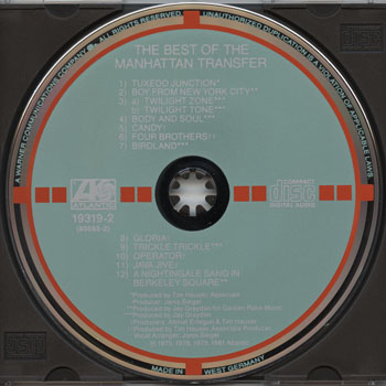 The Manhattan Transfer-The Best Of The Manhattan Transfer