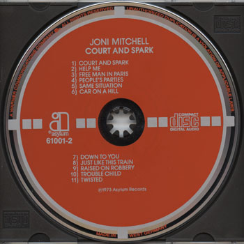 Joni Mitchell-Court And Spark