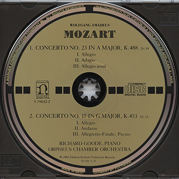 Orpheus Chamber Orchestra;Richard Goode-Mozart, Wolfgang Amadeus: Piano Concertos No. 17 & 23