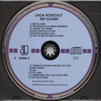 Linda Ronstadt-Get Closer