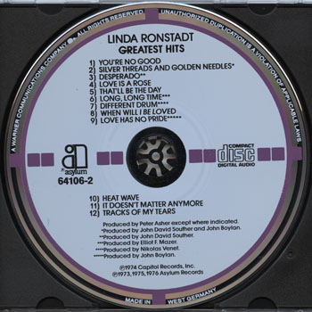 Linda Ronstadt-Greatest Hits