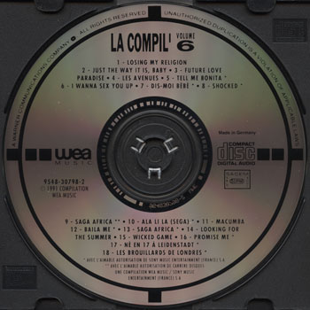 CMP-Compil', La - Volume 6 - 18 Hits Enchaines