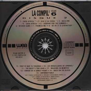 CMP-Compil', La - Volume 6 - 29 Hits Enchaines
