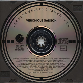 Véronique Sanson-Les Plus Belles Chansons De Véronique Sanson