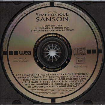Véronique Sanson-Symphonique Sanson