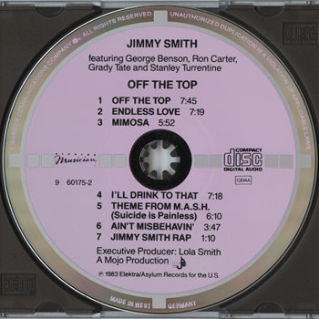 Jimmy Smith-Off The Top