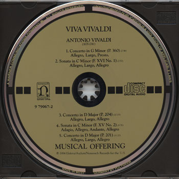 Musical Offering-Viva Vivaldi