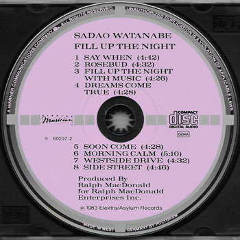Sadao Watanabe-Fill Up The Night